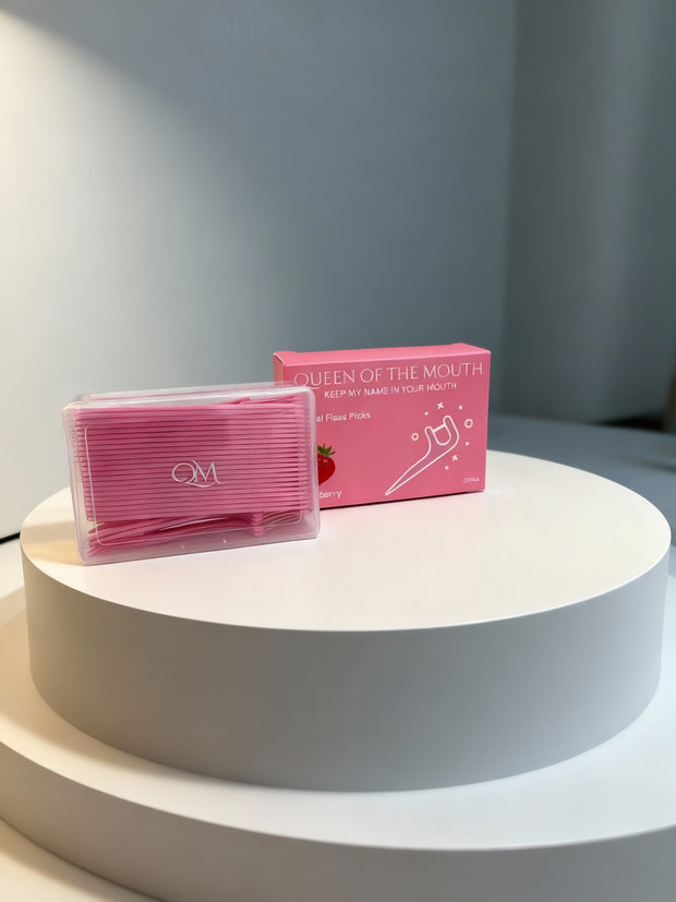 🍓 Strawberry Slay Floss Picks